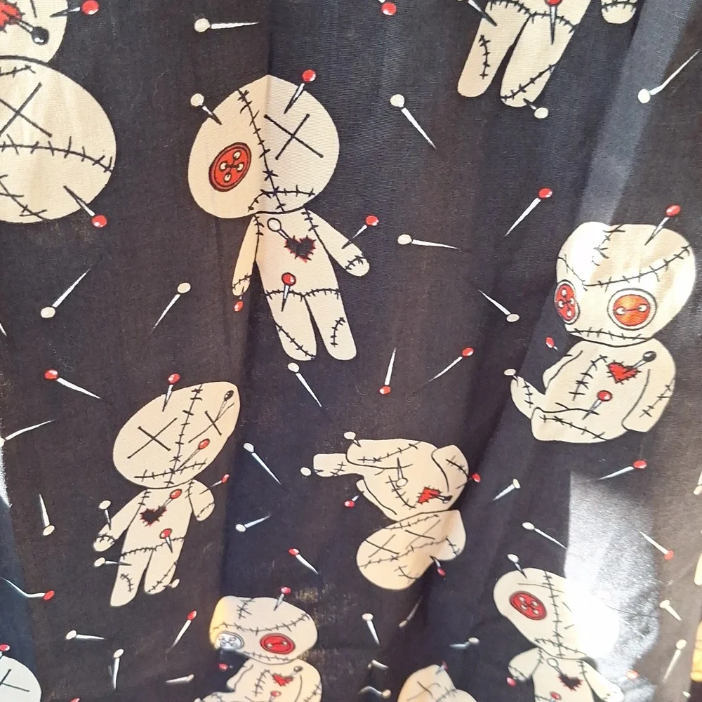 Banned Retro Voodoo Doll Dress Large - Picture 2 of 4
